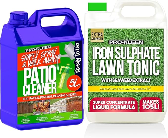 ProKleen 260735 Ready to Use Simply Spray & Walk Away Green Mould and Algae Remover (1 x 5