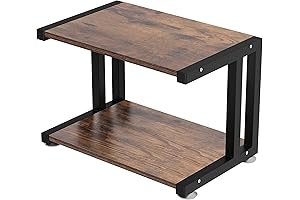 Under Desk Printer Stand With Storage Shelf For Your Home Office
