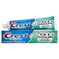 Vista 3 de Crest Complete Advanced Flavoridetoothpaste 5 Pack 8.2 Oz Peso Neto 41 Oz ()