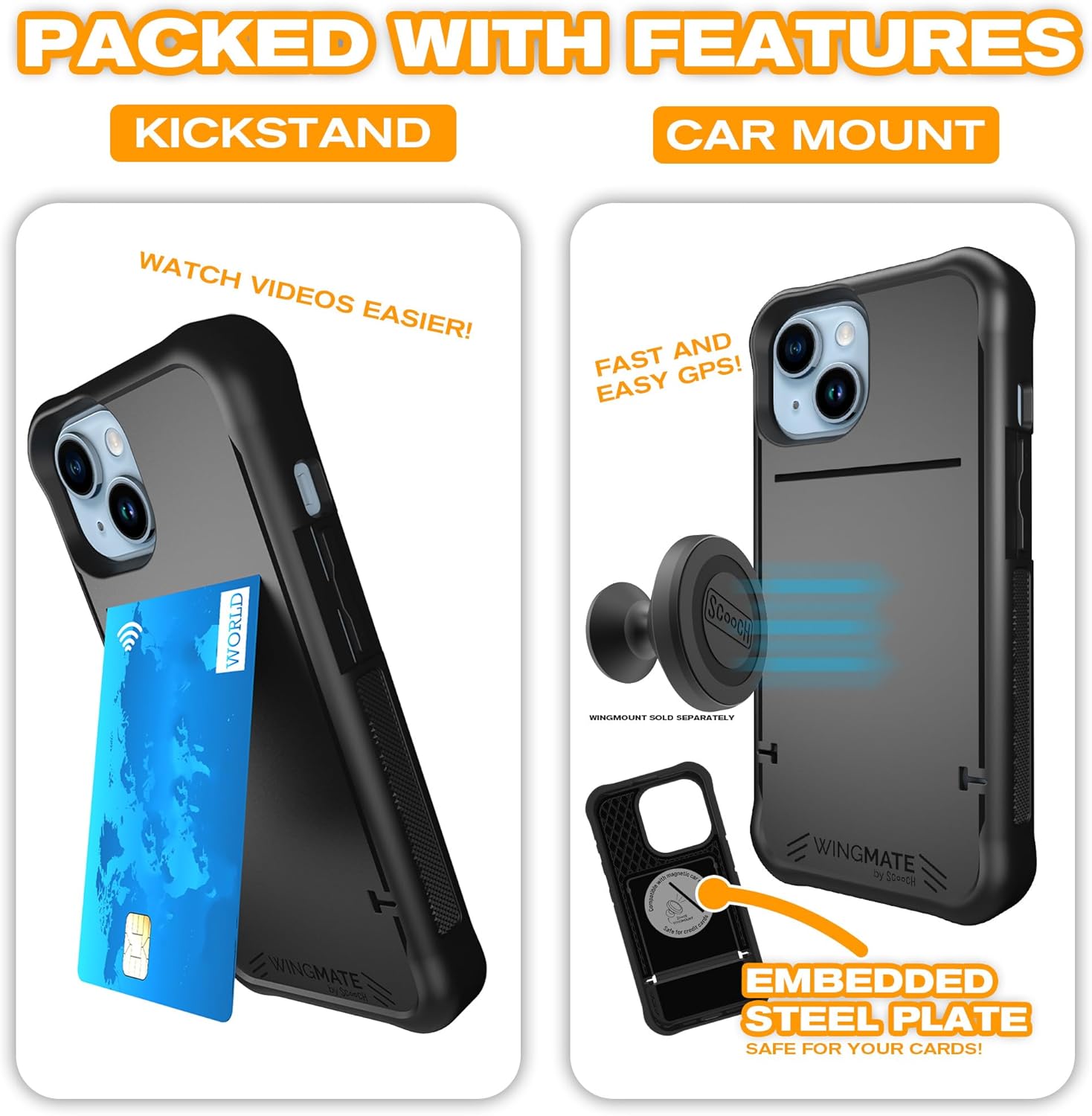 MDCN Funda Para IPhone 16E: Funda Protectora De Doble Capa
