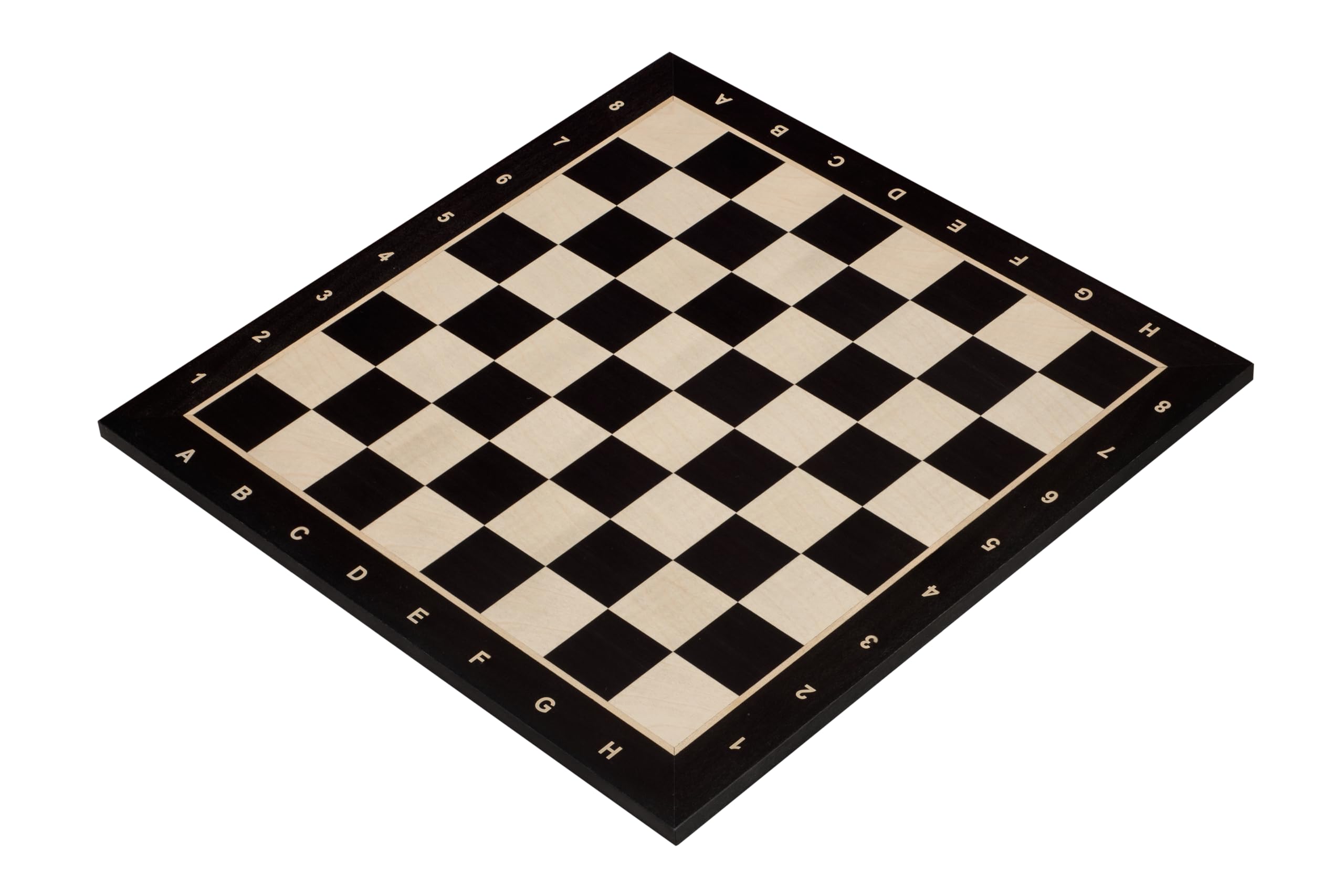 Sunrise Chess & Games Eleganti scacchi all'alba, Tabellone da Torneo Ebanizzato ad Intarsio Design Elegante Idea Figure Medie Campo 50 mm