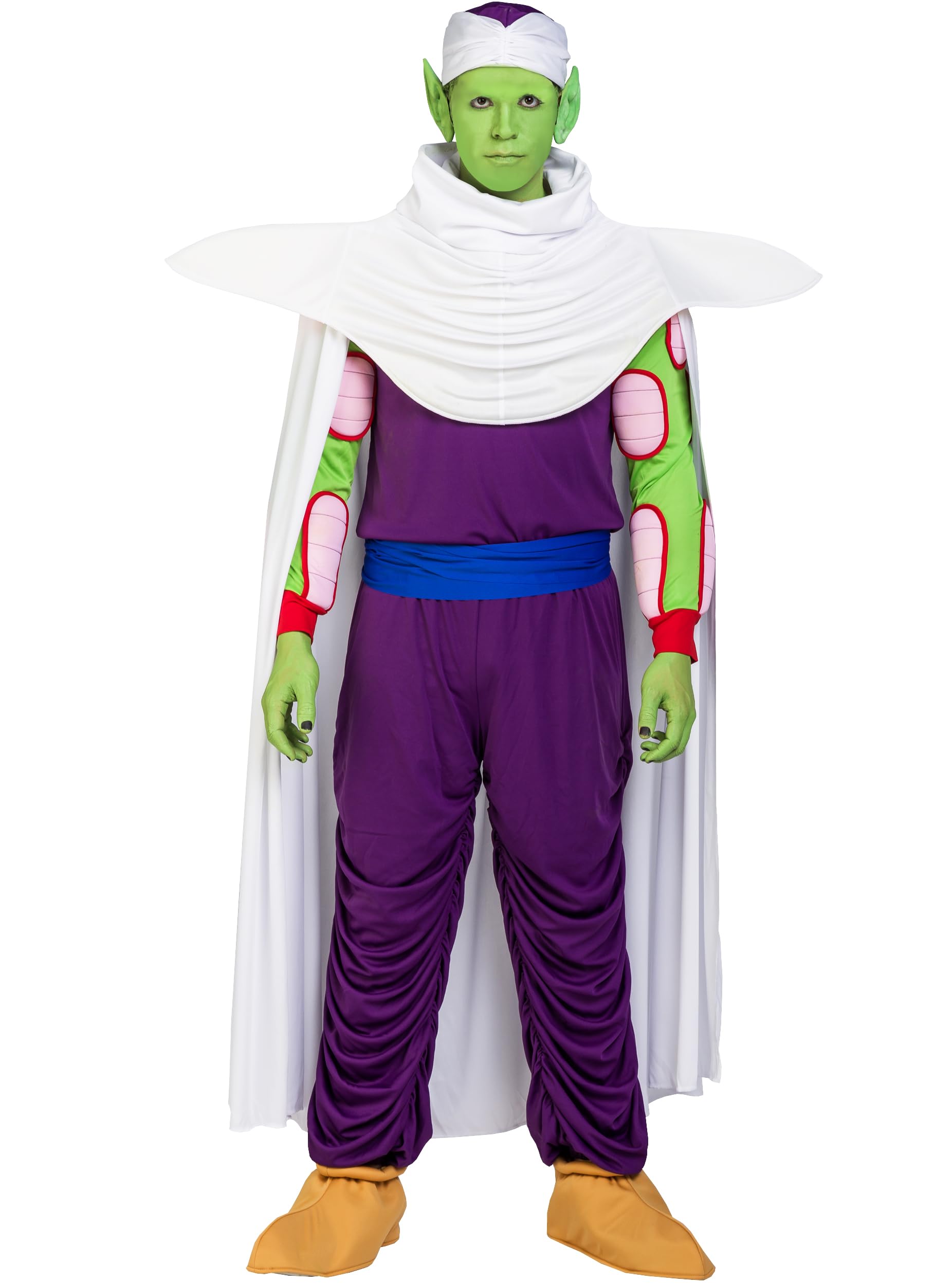 Funidelia | Disfraz de Piccolo Dragon Ball para hombre Bola de Dragón, Manga, Saiyan - Disfraz para adultos y divertidos accesorios para Fiestas, Carnaval y Halloween - Talla XL - Morado