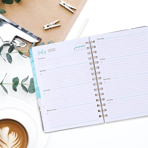 Miniatura 9 de MAGICLULU 4 unidades 2022 2022 2022 agenda mensual de gestión planificador de año nuevo A5 cuadernos 2022-2023 cuaderno mensual 2022 calendario