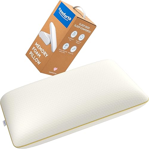 Almohada cervical ortopédica  Almohada cervical de espuma viscoelástica para dormir  Almohada ergonómica de contorno para aliviar el dolor de cuello