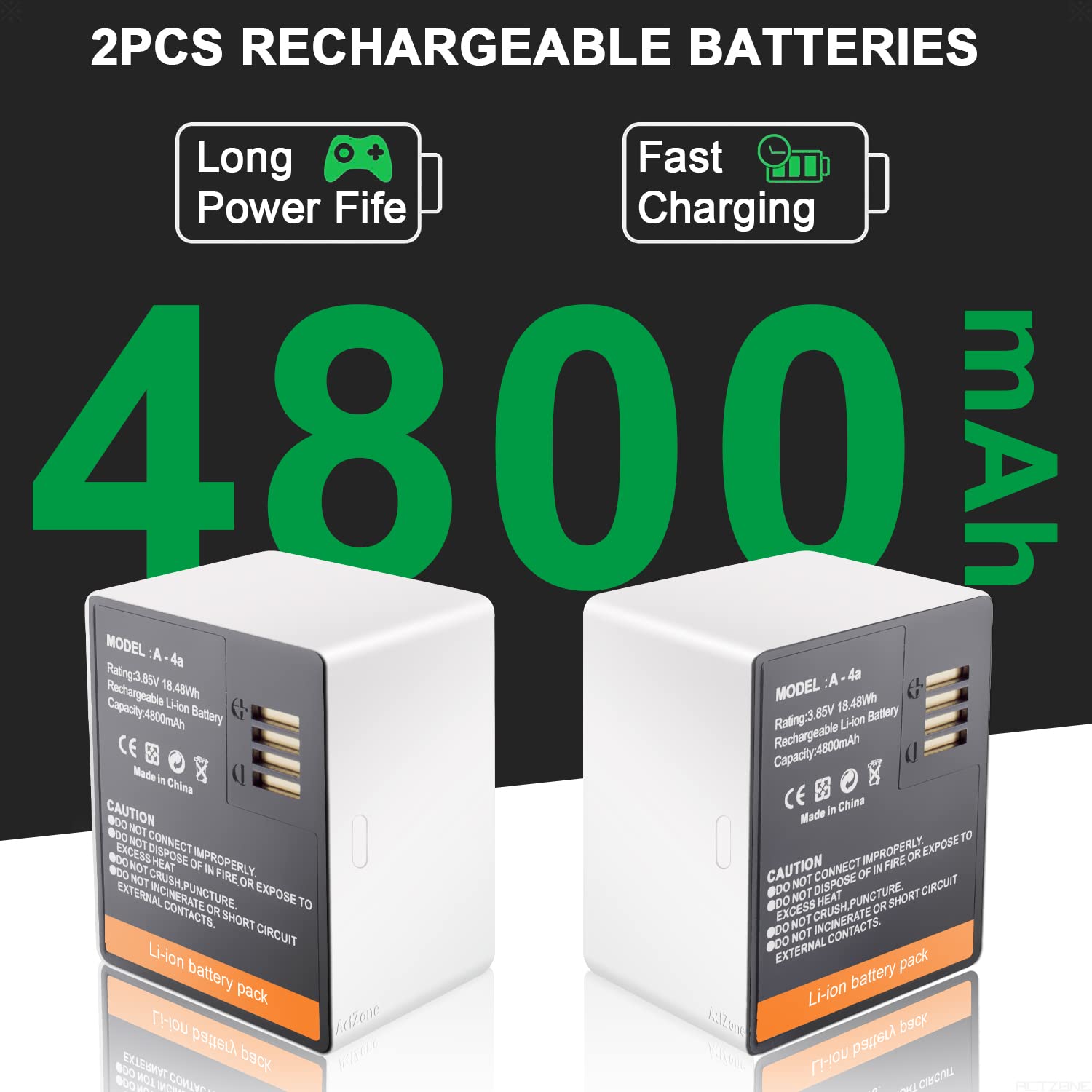 Batterie Compatible Arlo Ultra Pro 4 Pro 3 - 4800mAh 3.85V Li-polymère Vhbw