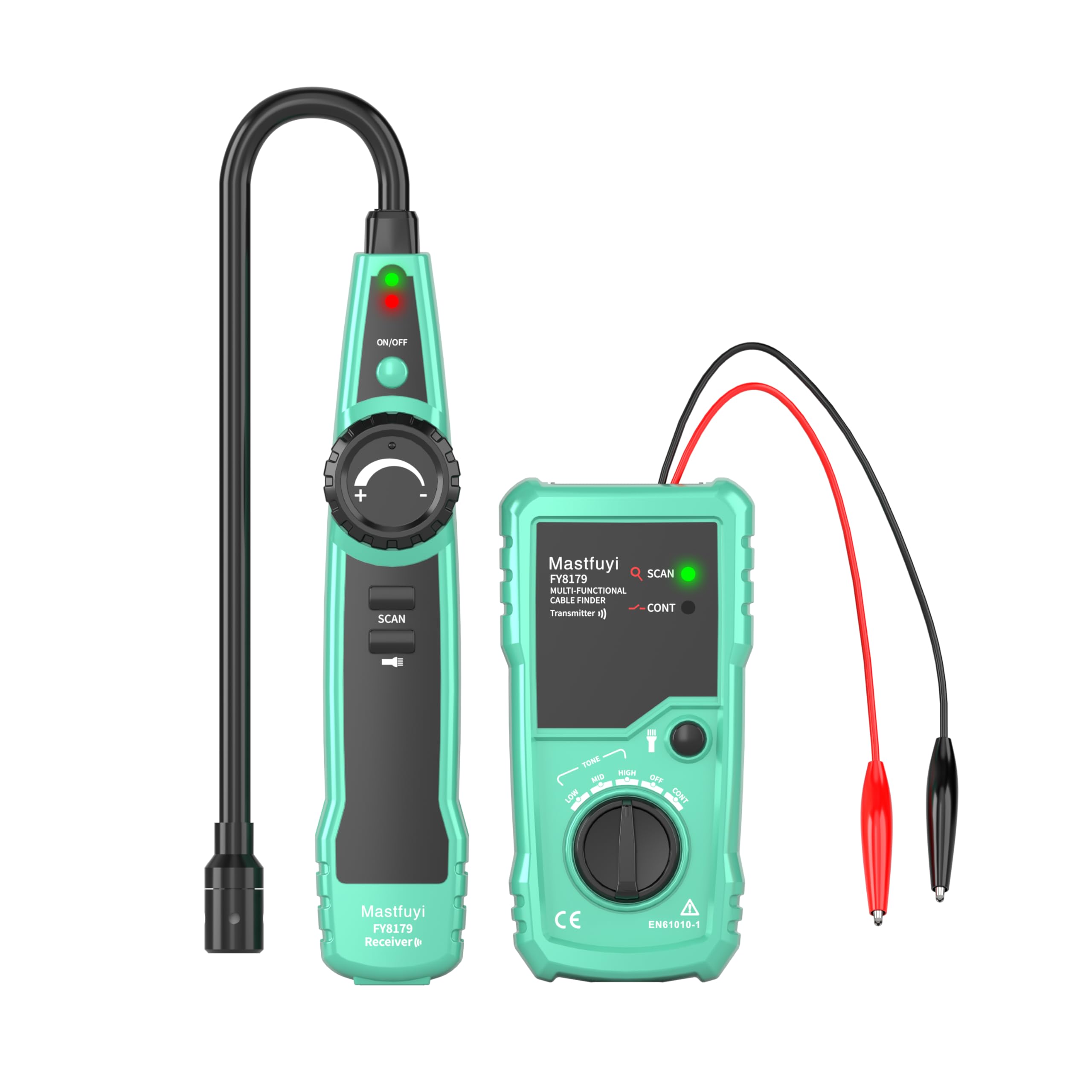 Localizzatore Cavi Sotterranei MASTFUYI FY8179 - Per Cavi Elettrici, Telefonici, Fino A 2m Di Profondità - Foto 11
