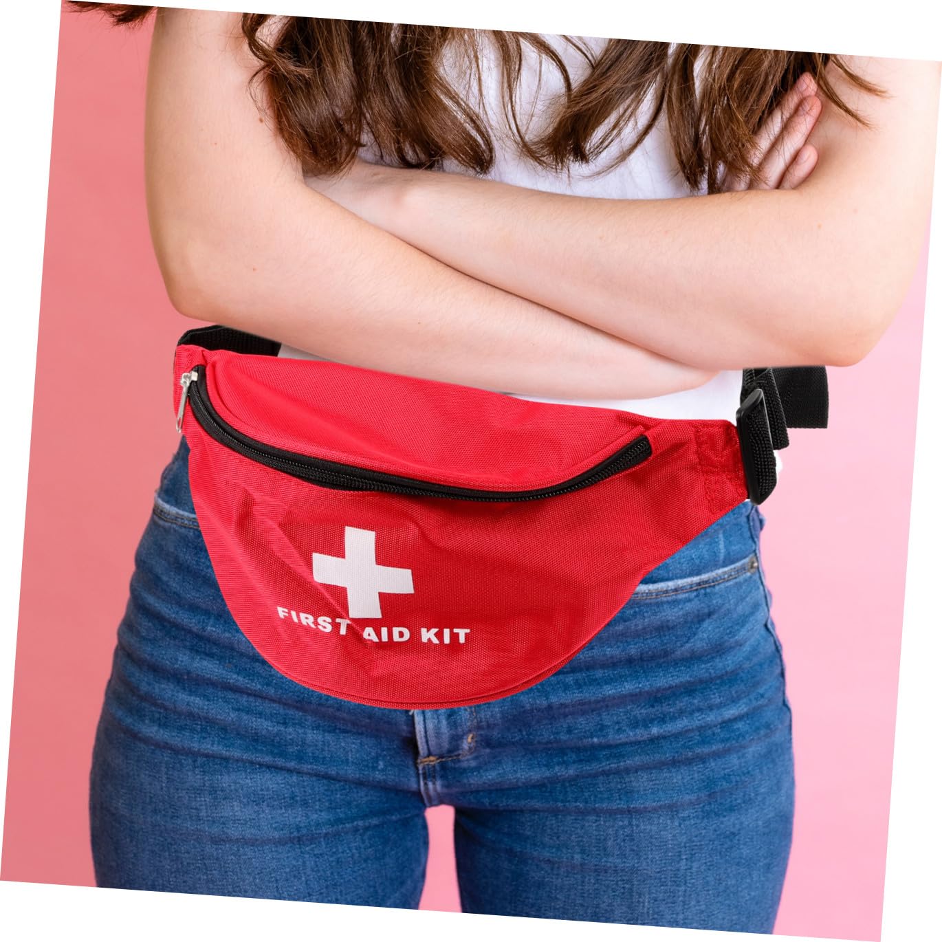 Toddmomy 8pezzi Borsa Porta Medicinali Da Viaggio Capacità Per Auto e Attività All Aperto Di Pronto Soccorso Per Emergenze