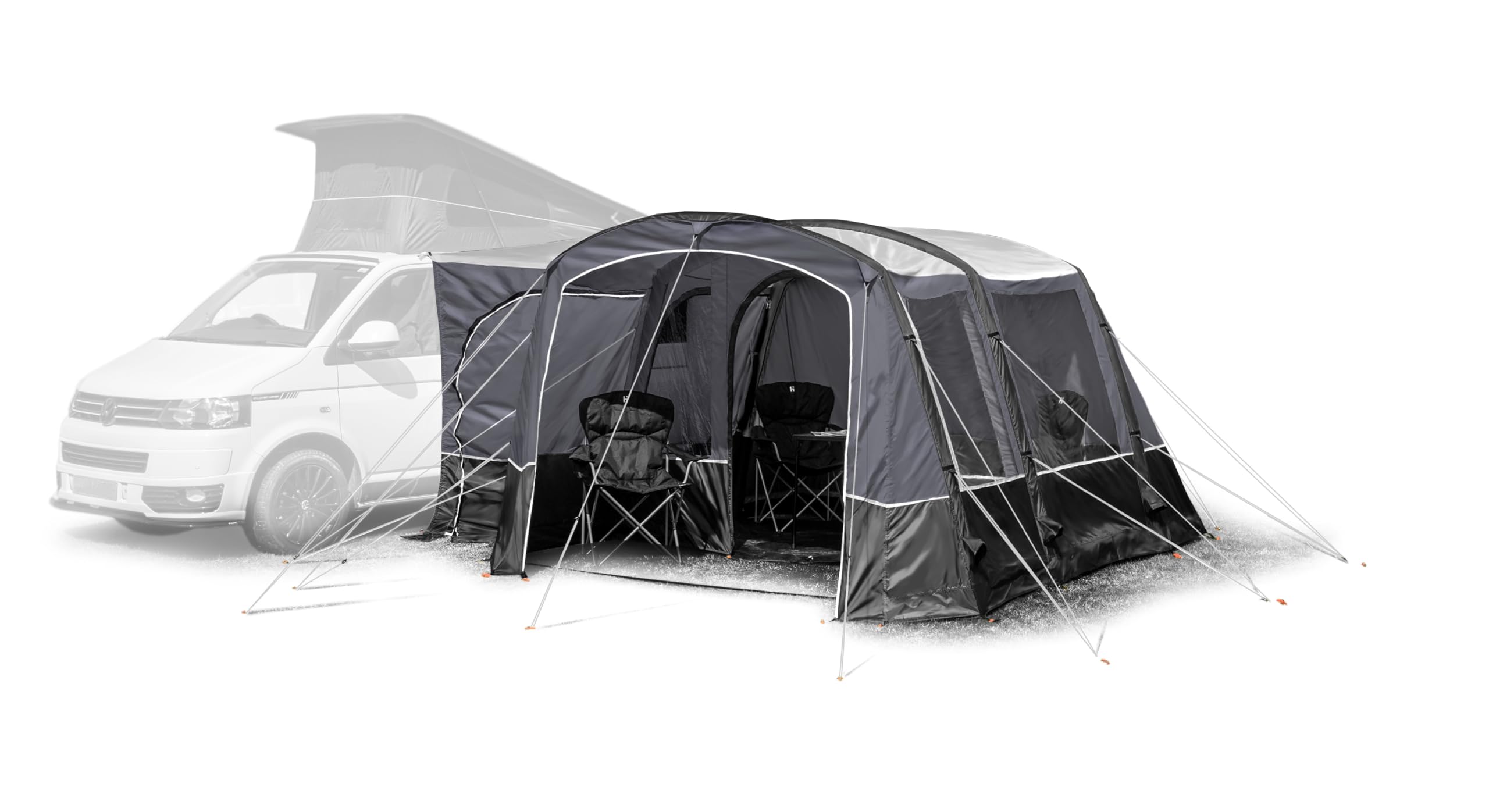 Maypole Warwick Air Driveaway Awning Low Suitable for Campervans with an Awning Channel Height of 180 to 210cm