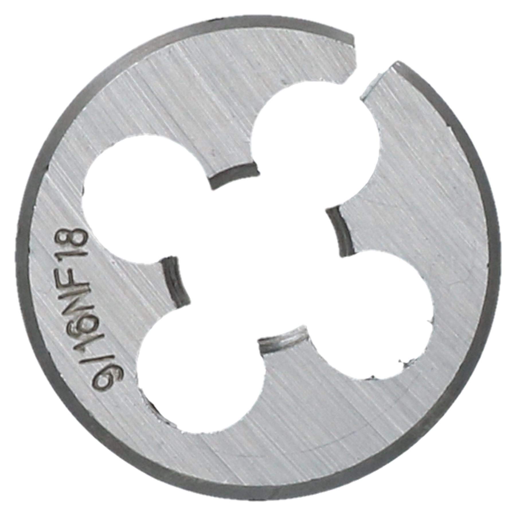 Ab Tools Unf Die Threading Tool 9/16" X 18 Nf Split Die (38Mm) Thread Cutter Tungsten Steel