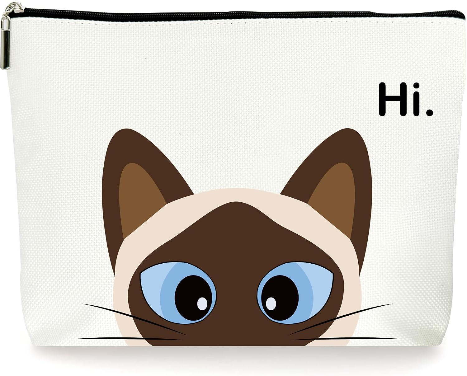 Siamese Cat Makeup Bag, for Siamese Cat Lovers (039)