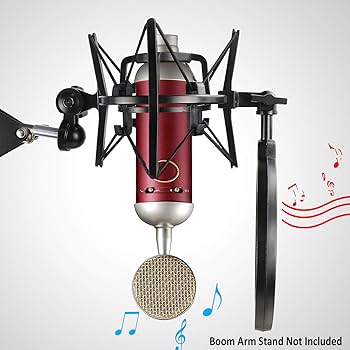 Blue Microphones Bluebird SL ショックマウント付き Amazon.com: Blue Spark Shock Mount with Pop Filter