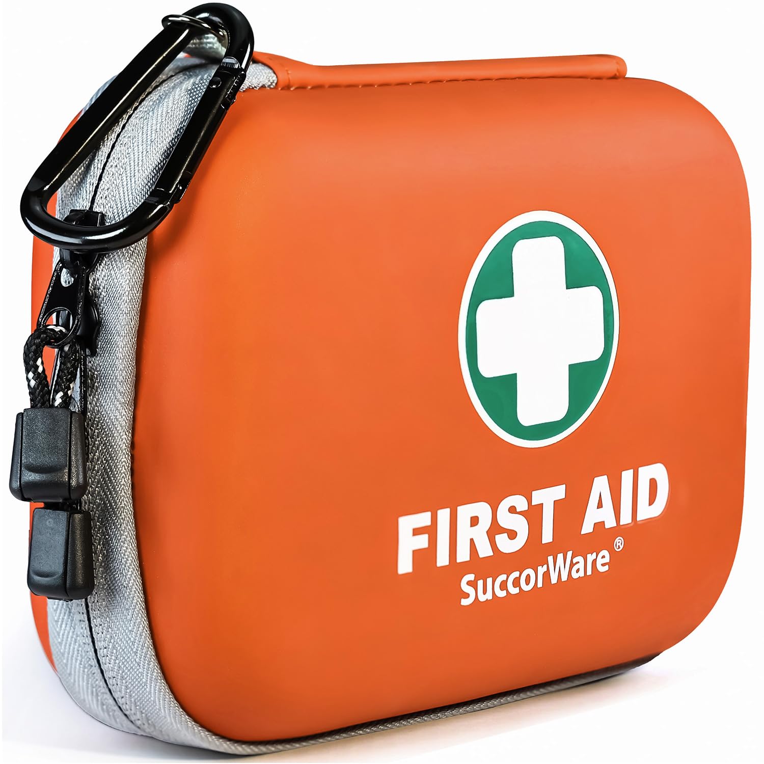SuccorWare 150 Pieces Mini First Aid Kit - Small Medical Kit with Hard Shell - Emergency First Aid Kit for Car, Travel, Home, Outdoor, Office, Camping