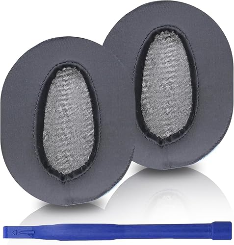 Miniatura 48 de Almohadillas de repuesto WH-CH710N, almohadillas para auriculares de piel sintética de proteína, almohadillas para Sony WH-CH700N, WH-CH710N, Negro