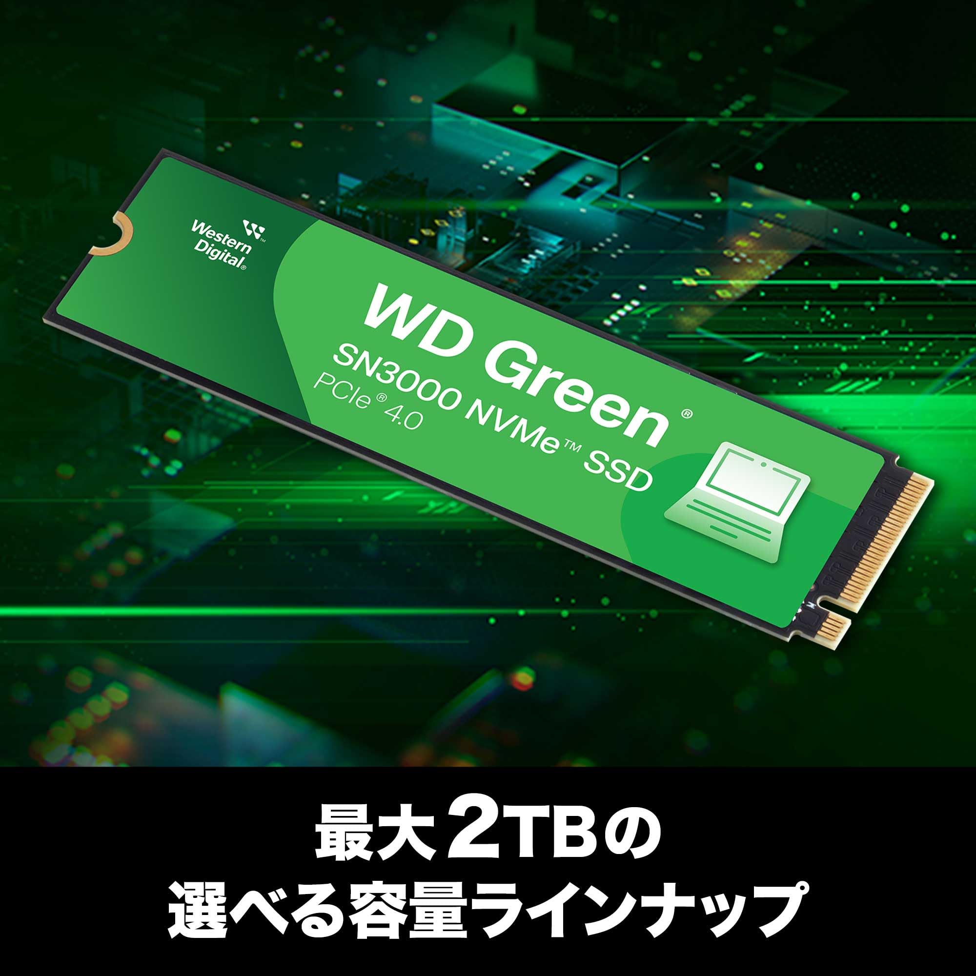 WD ウエスタンデジタル 内蔵SSD 1TB WD Green SN3000 31R8FbqVPvL.jpg