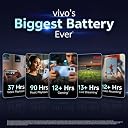 vivo T5 Pro 5G (Glacier Blue, 8GB RAM, 128GB Storage) | 50MP Camera | 6.83" FHD+ AMOLED Display | Snapdragon 7s Gen 4 | 9020mAh Battery gallery image