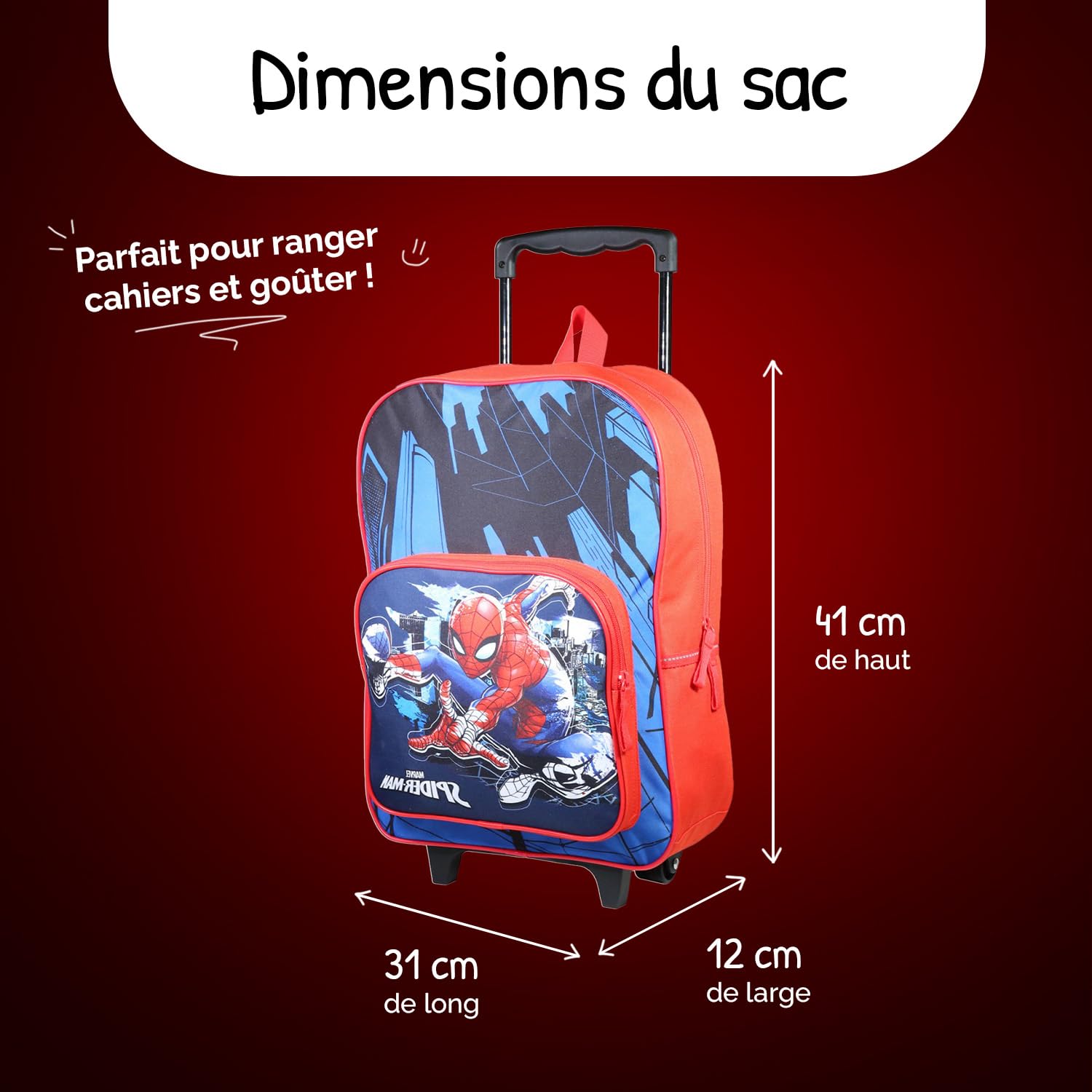 Bagtrotter - Sac à dos Primaire Garçon - Confortable - Tons Rouge & Orange - Différents Modèles & Licences