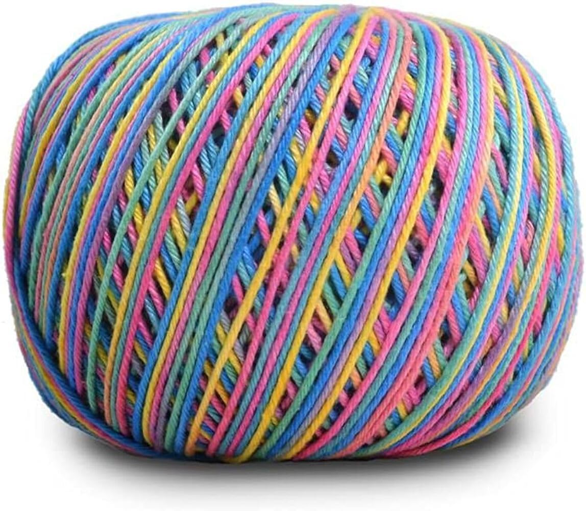 Circulo Amigurumi - Hilo de algodón 100% virgen, 125 g, 254 metros