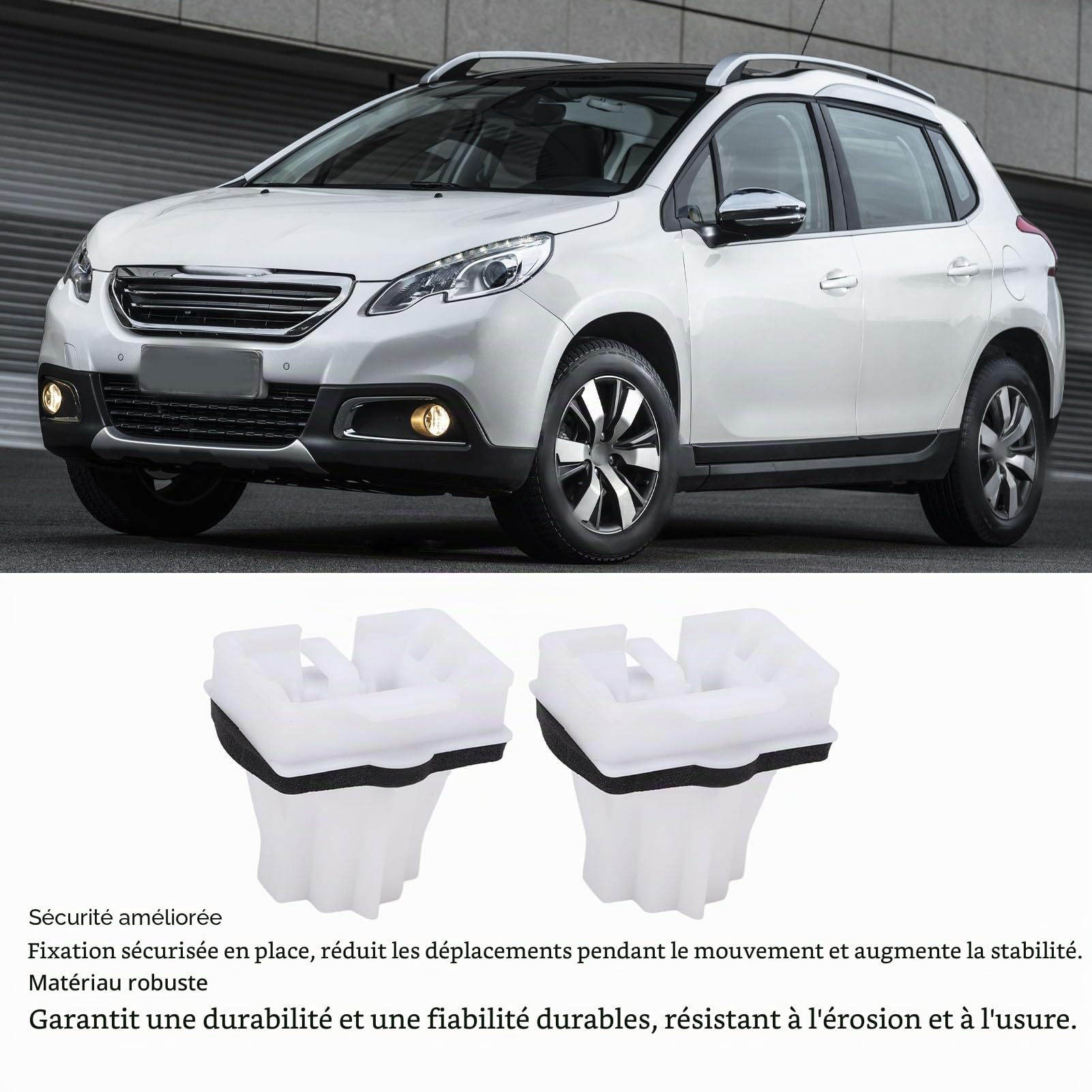 Ajustement arrière pour fixation fixe durable pour C3L C4 Aircross 1609267180, équipement - sièges arrière