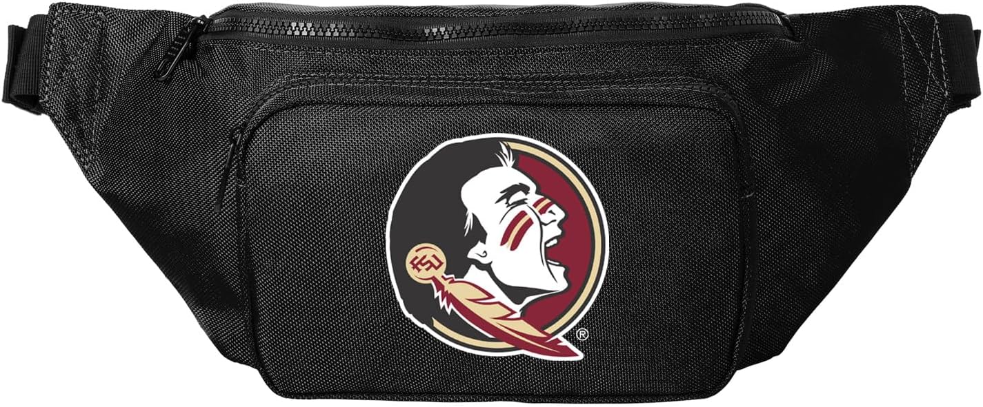 Large FSU Waist Pack or Mens Crossbody Bag - For Florida State Fans and Alumni, Men or Women