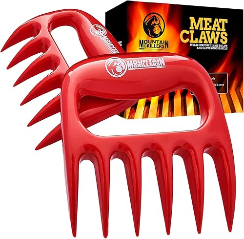 Mountain Grillers Bear Claws - Trituradora de carne, garras de carne duraderas para triturar cerdo, pollo, carne de res, resistentes al calor para