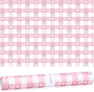 10 Sheets Drawer Liners for Dresser Scented Drawer Liners Drawer Paper Liner Non Adhesive Scented Liners for Drawers Fragrant Drawer Liners for Home Shelf Closet (Bear