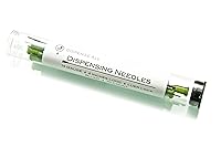 Vista 2 de Paquete de 10 - Aguja dispensadora de 4" - Punta roma Luer Lock (calibre 14, oliva)