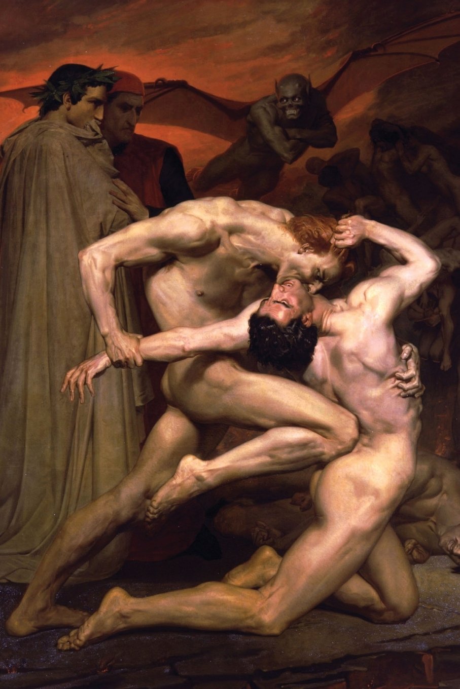 "Dante and Virgil in Hell" by William-Adolphe Bouguereau - 1850: Journal (Blank (Art of Life Journals)