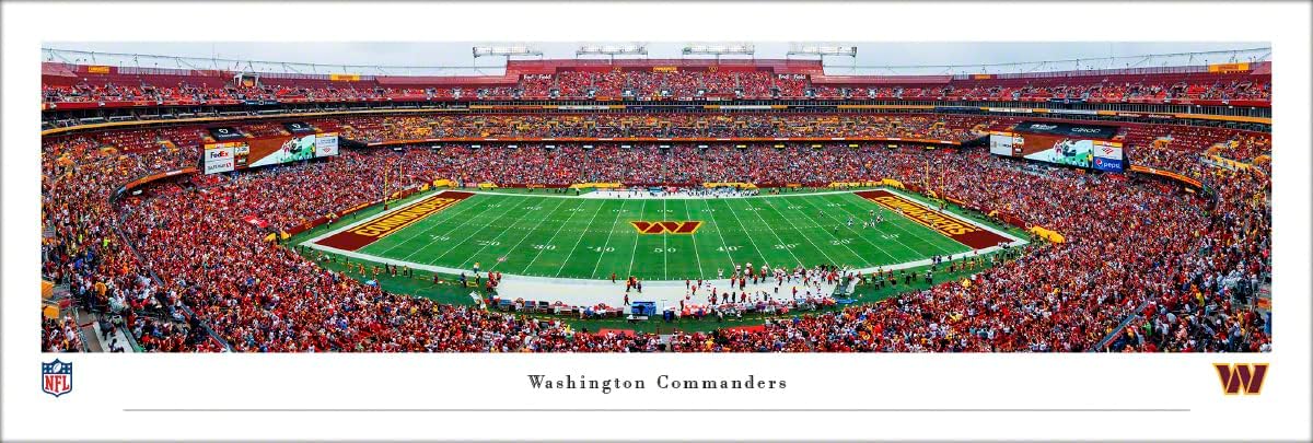 Washington Commanders Football - Panoramic NFL Posters and Framed Pictures by Blakeway Panoramas