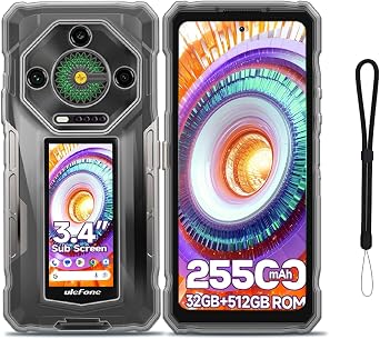 NOUKAJU Case for Ulefone Armor 33 Pro, TPU Protective Case,Anti-Drop,Shock-Absorbing,Comprehensive Protection,Protective Cover for Ulefone Armor 33 ProClear