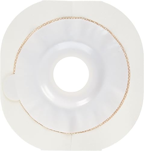 Hollister New Image Flextend Barrera Convexa Piel con Brida Flotante: Color R, Brida 2 1/4", Precortada 1 1/4" - Caja de