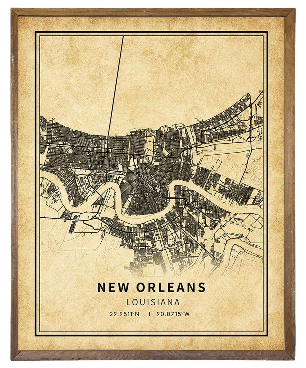New Orleans Vintage Poster New Orleans