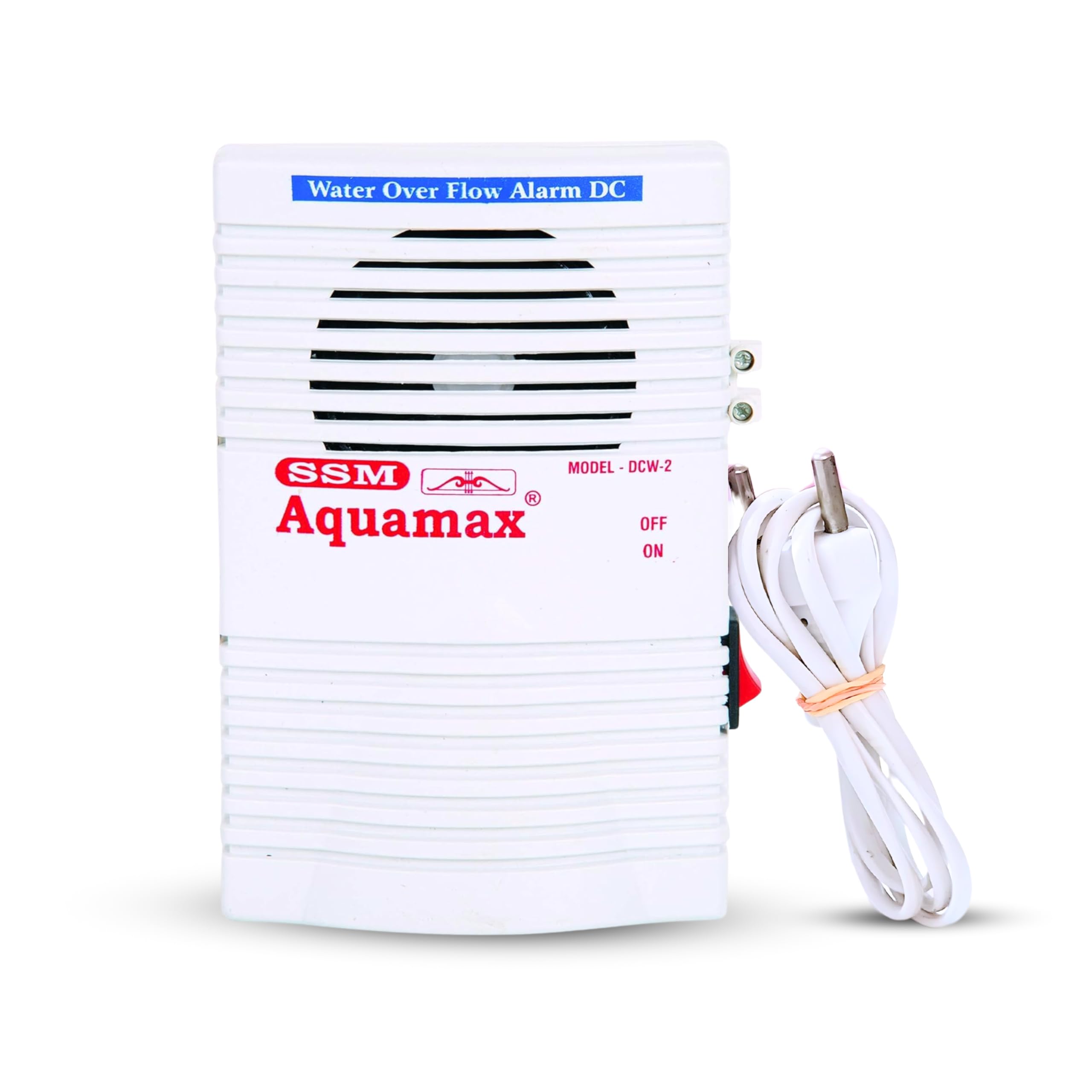 SSM Aquamax ® Water Tank Alarm Bell Overflow Protection - Battery Operated - 15 Meter Wire & Sensors Included - Loud Human Voice in Hindi and English - 1 Year Warranty (DCW-1 - Wire) (B0DBLJWLDS) Amazon Price History, Amazon Price Tracker