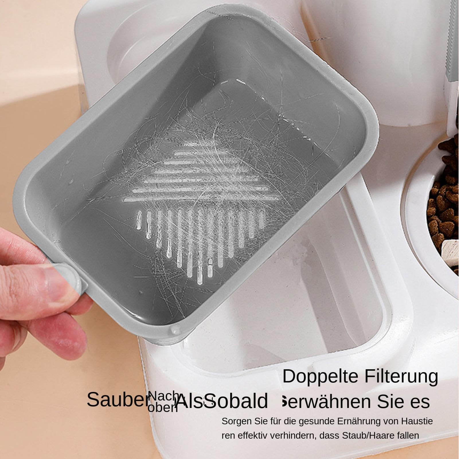 Distributore d'acqua for cani(Gray)
