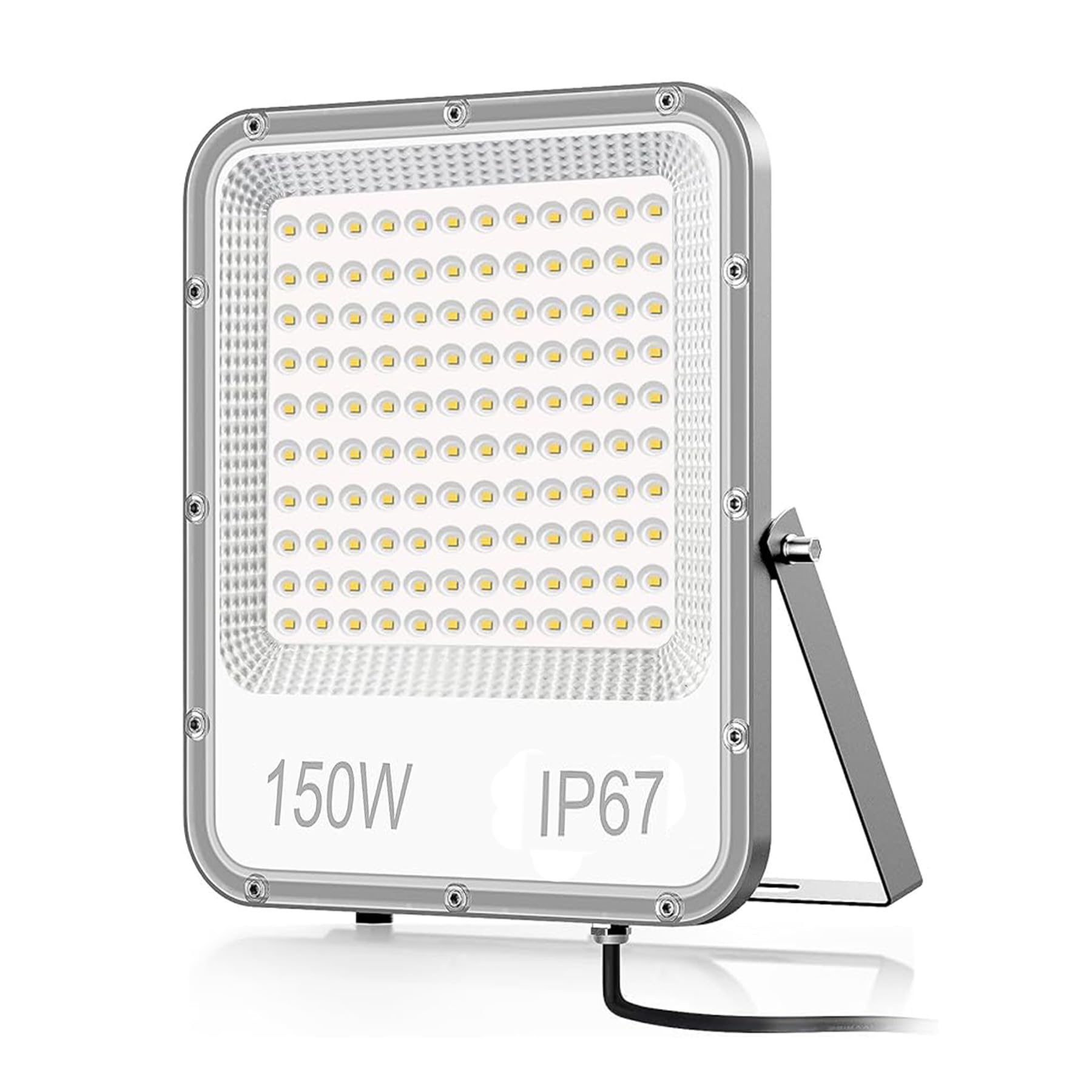 Faretto Led da Esterno, Faretti Led Lampada Esterni 6500K Bianca Fredda Faro led esterno Impermeabile IP66 Fari Led Interna ed Esterna per Giardino Cortile Garage Pareti (150W)