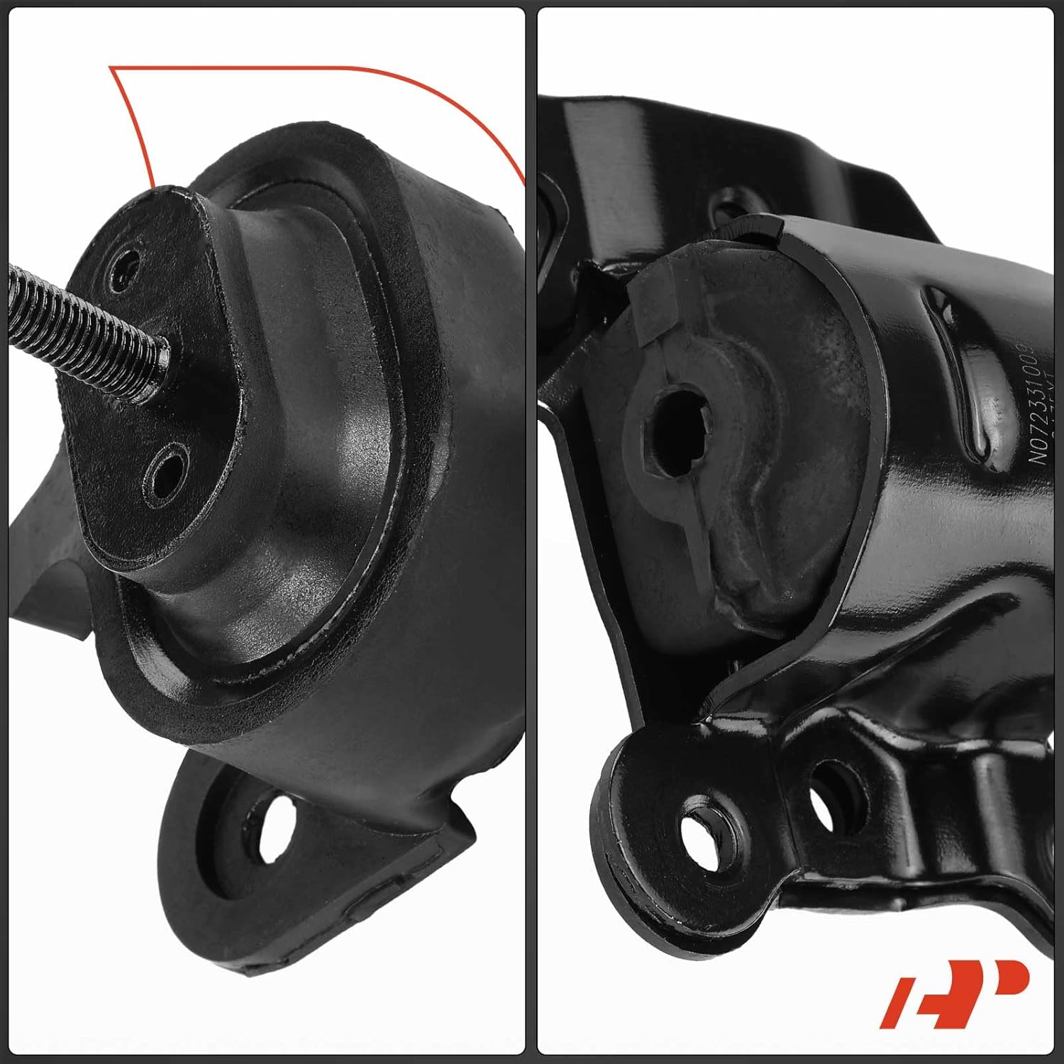 A-Premium 3PCS Engine Motor Mount and Transmission Mount Kit Compatible with Chevrolet Astro 1994-2005 & GMC Safari 1994-2005, 4.3L, RWD, Replace# 22113246, 22145863