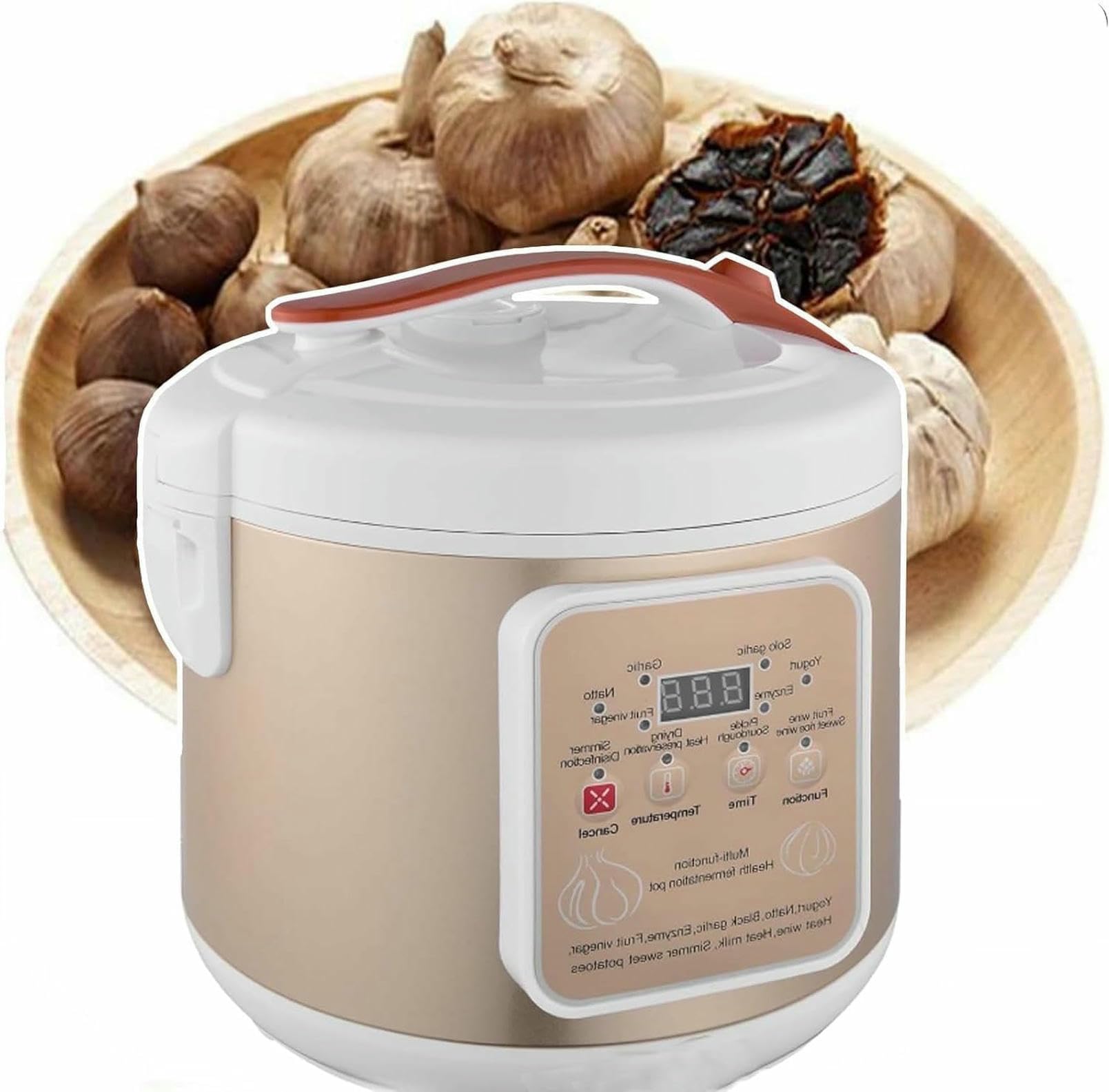 Pot de fermentation intelligent automatique 6L pour ail noir et yaourt