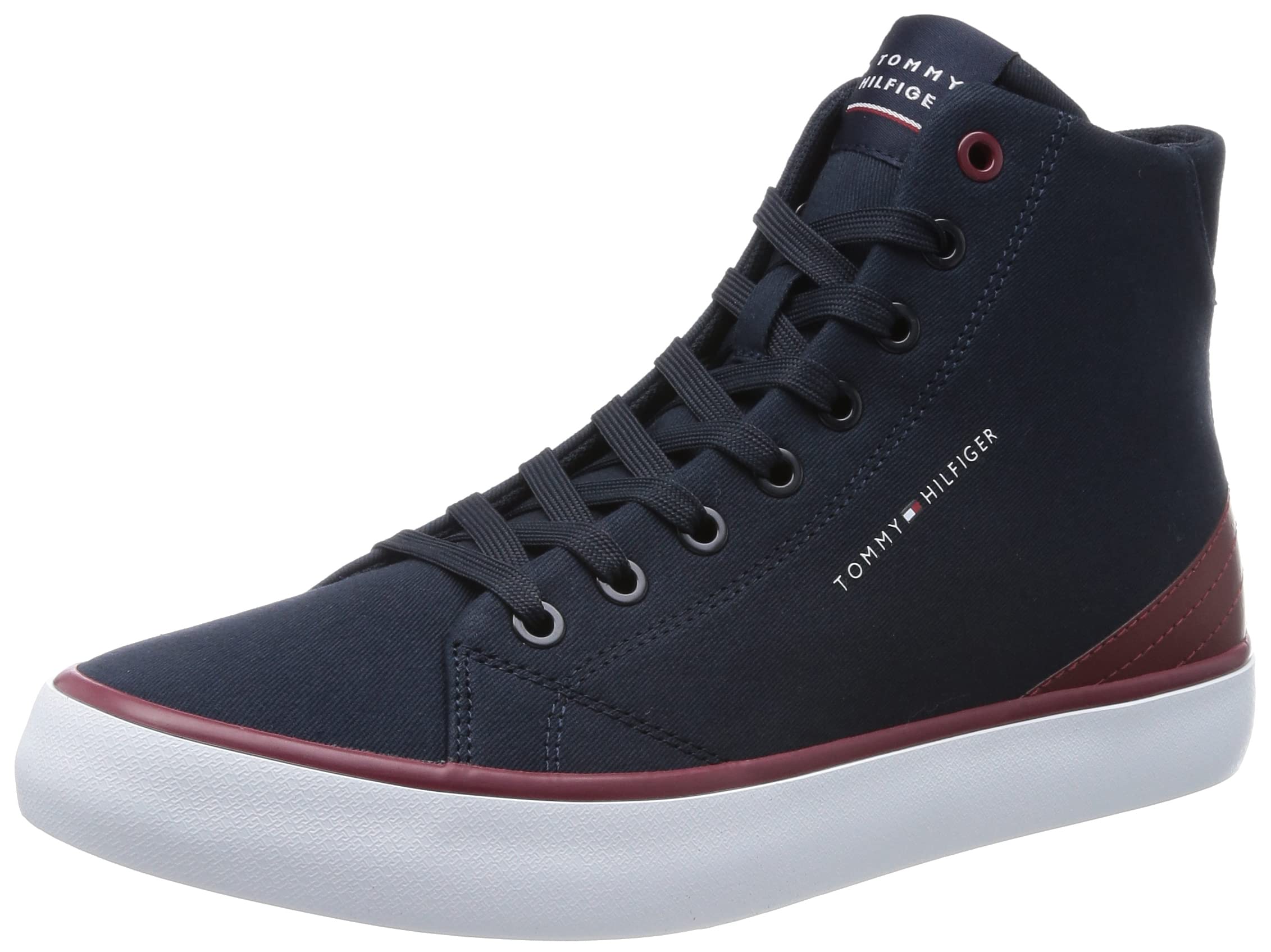 Tommy Hilfiger TH Hi Vulc Core Canvas Fm0fm04729, Zapatilla Vulcanizada Hombre