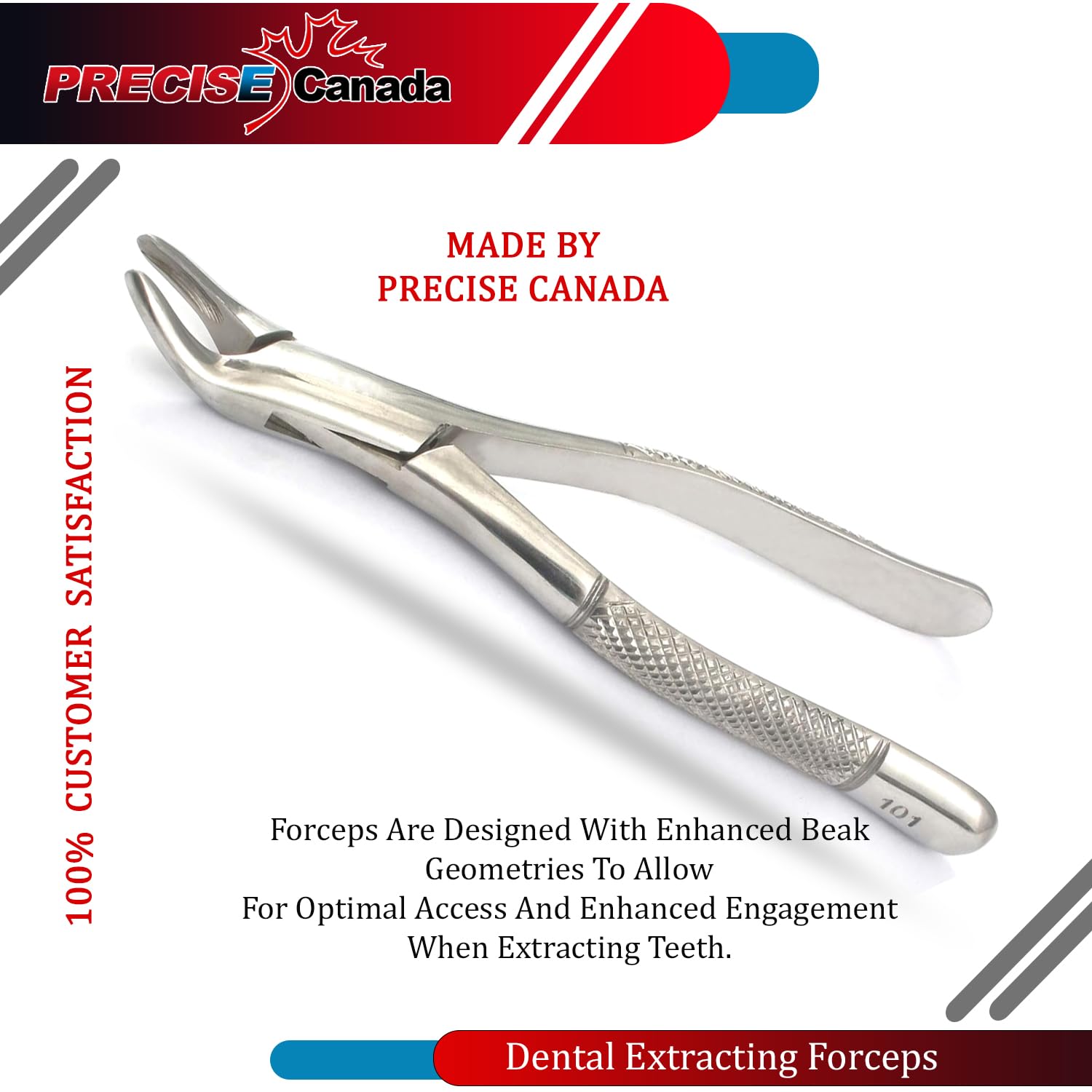 PC EXTRACTING Forceps # 101 Dental Instruments