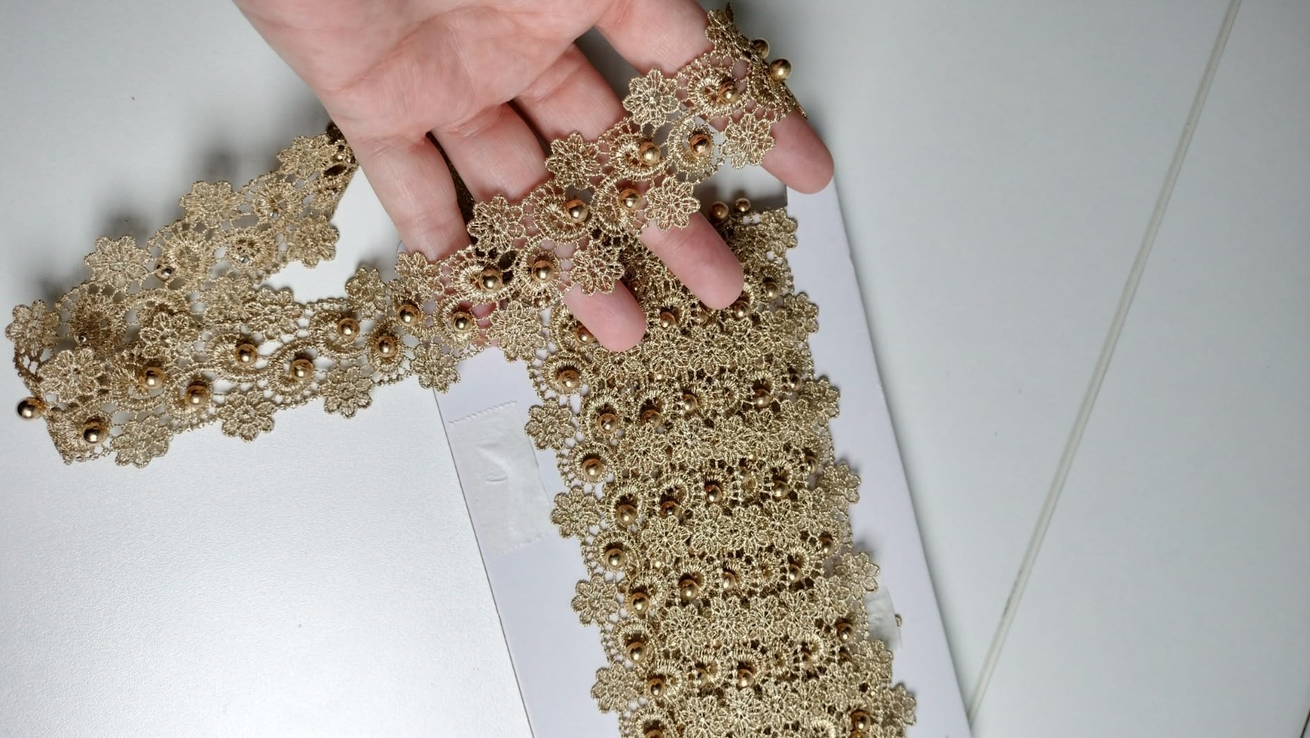 Goud lint (3 t/m 40mm) - Seegers Fournituren