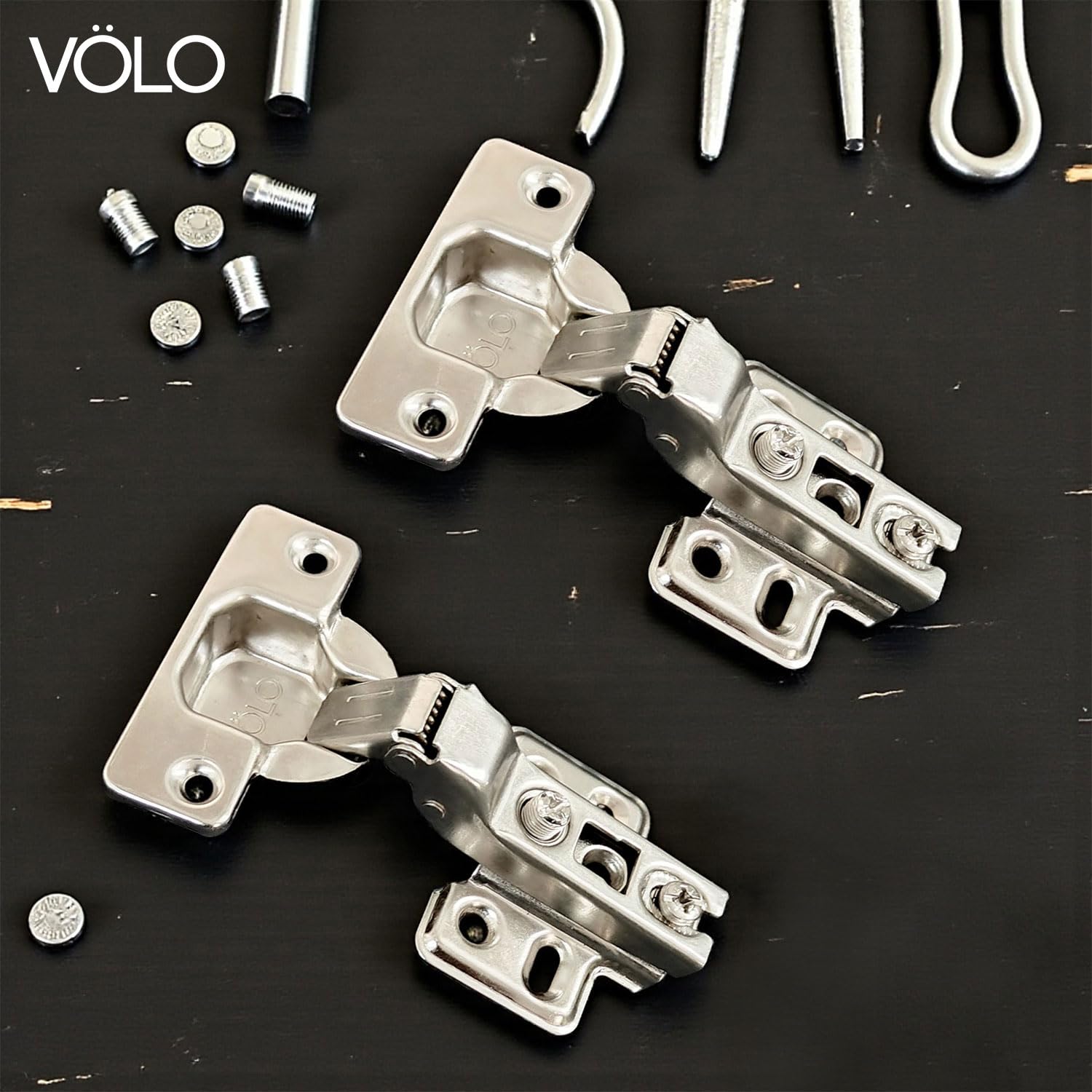Volo European Steel Cabinet Hinges - Concealed Design -9