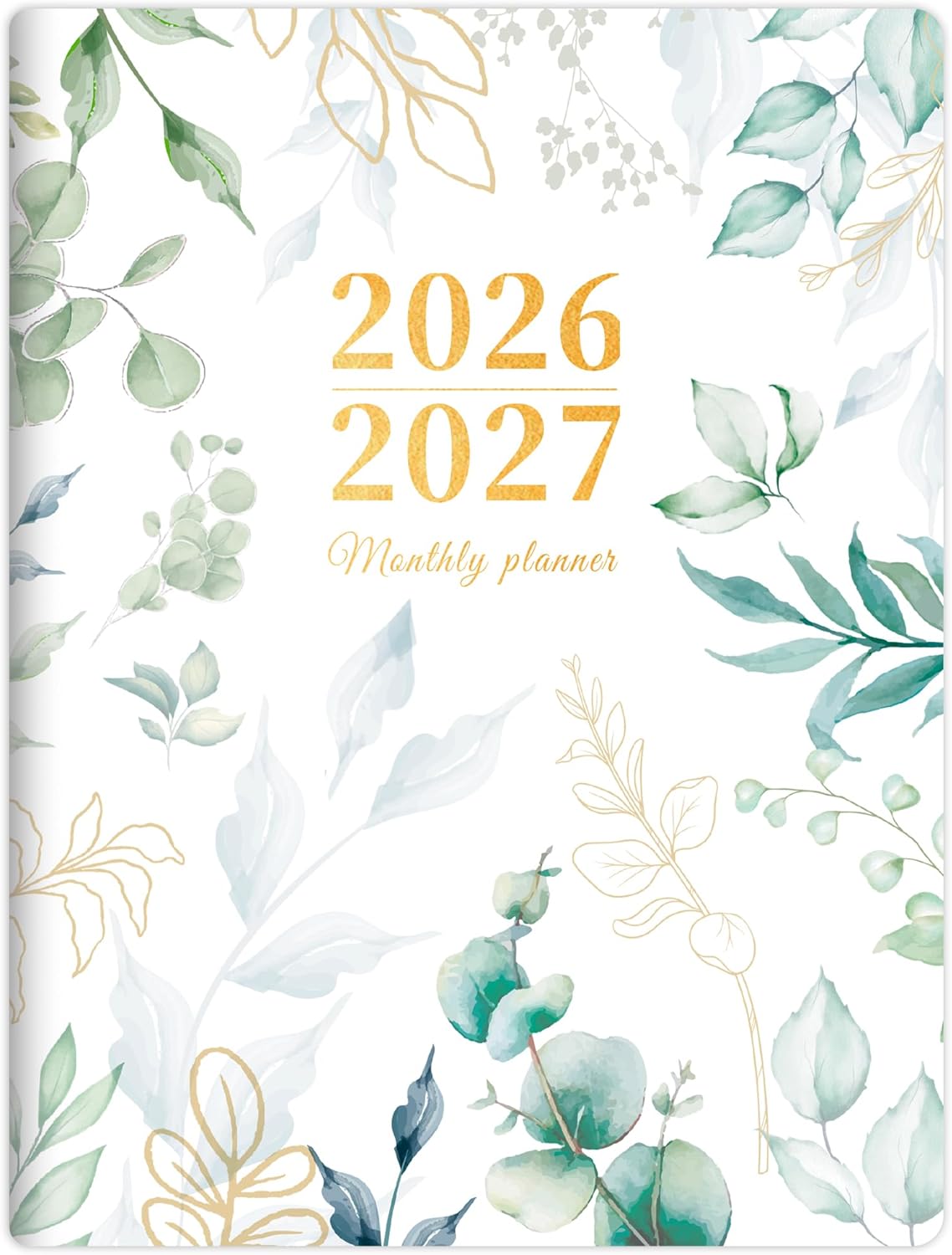 SUNEE 2026-2027 Monthly Planner 7″ x 10″ Large Calendar Book – Big Size Desk Organizer for Business, School, Notes, 100 GSM Paper,Greenery SUNEE 2026-2027 Monthly Planner 7″ x 10″ Large Calendar Book – Big Size Desk Organizer for Business, School, Notes, 100 GSM Paper,Greenery