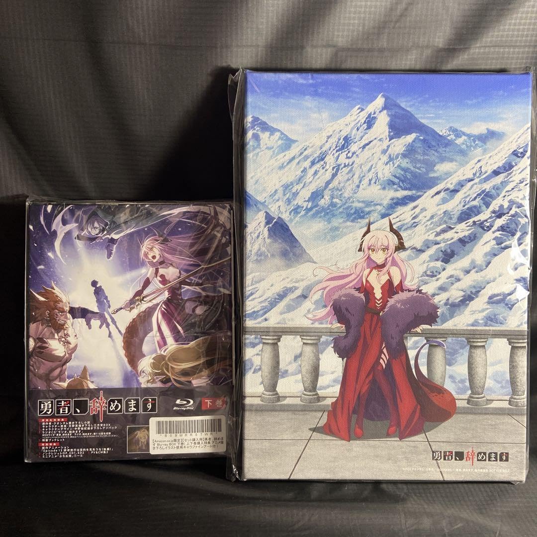 Amazon.co.jp: c627-49 特典 勇者,辞めます Blu-ray BOX 下巻