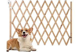 Expandable Accordion Dog Gate, Providing Maximum Accessibility with its Adjustable Width
