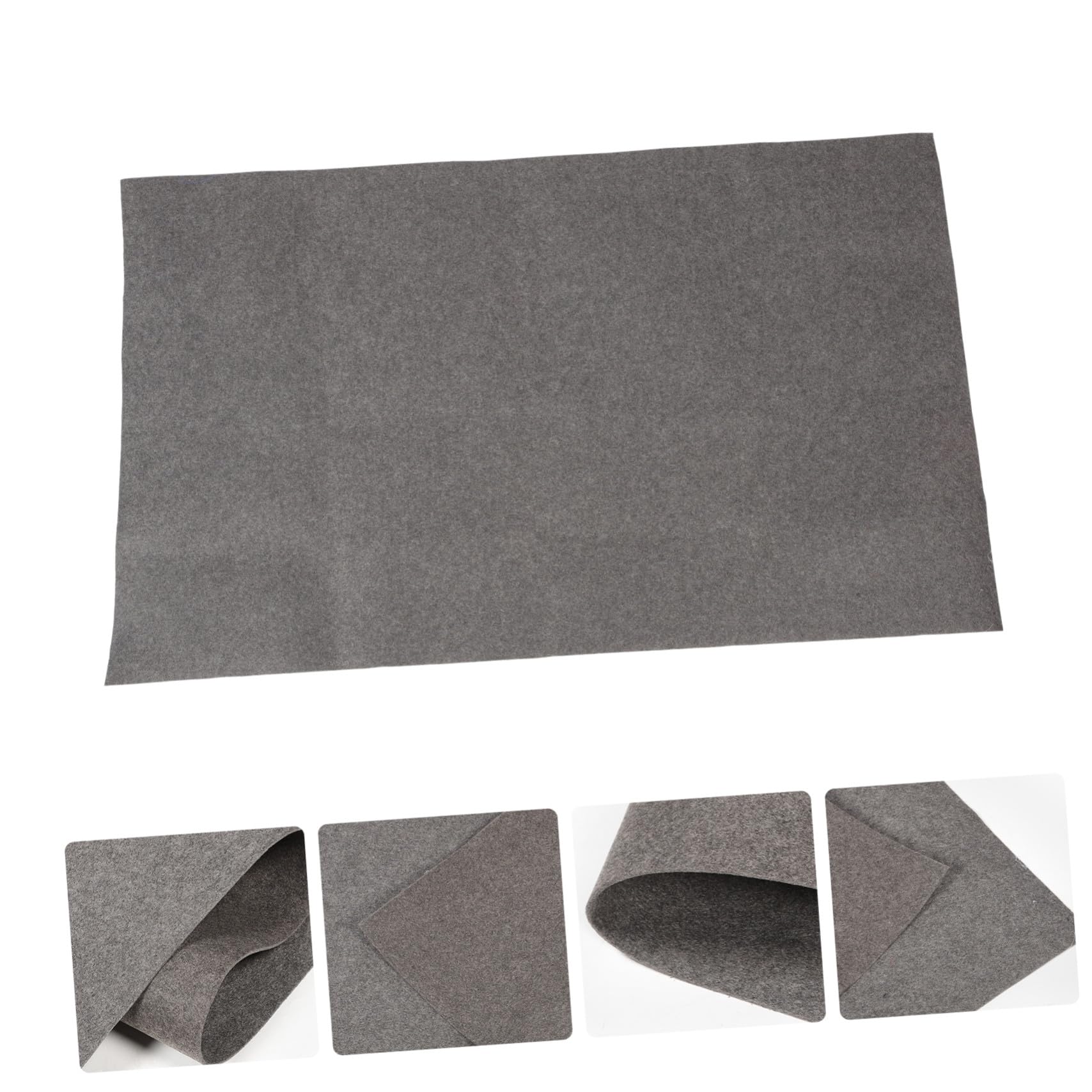 Didiseaon Ölauffangmatte Garagenbodenmatte aus Filz rutschfest Rollbar Ölabsorbierende Reparaturmatte für Garage Werkstatt Keller