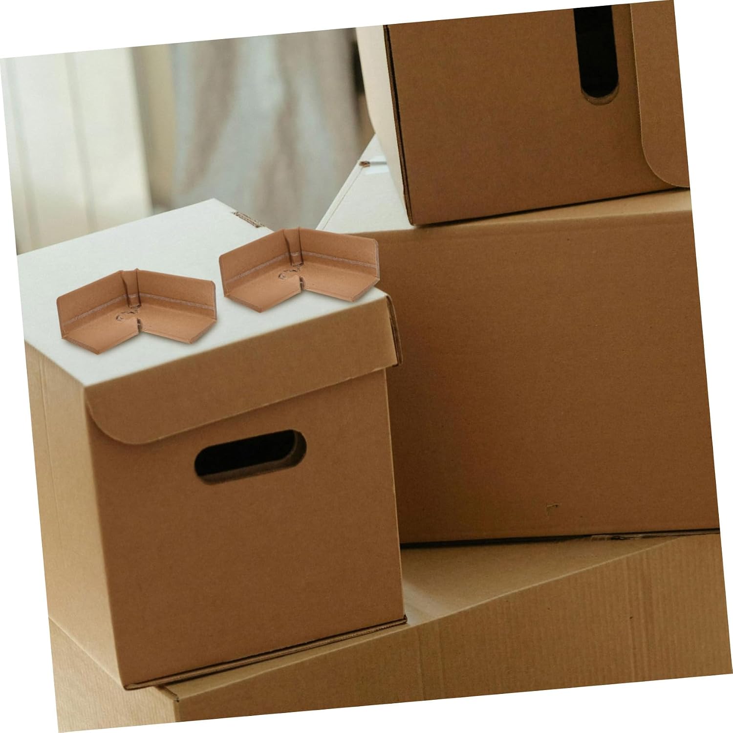 MAGICLULU 20pcs Corner Protectors Paper Packaging Edge Protectors Shipping Box Corner Guards Box Edge Guards