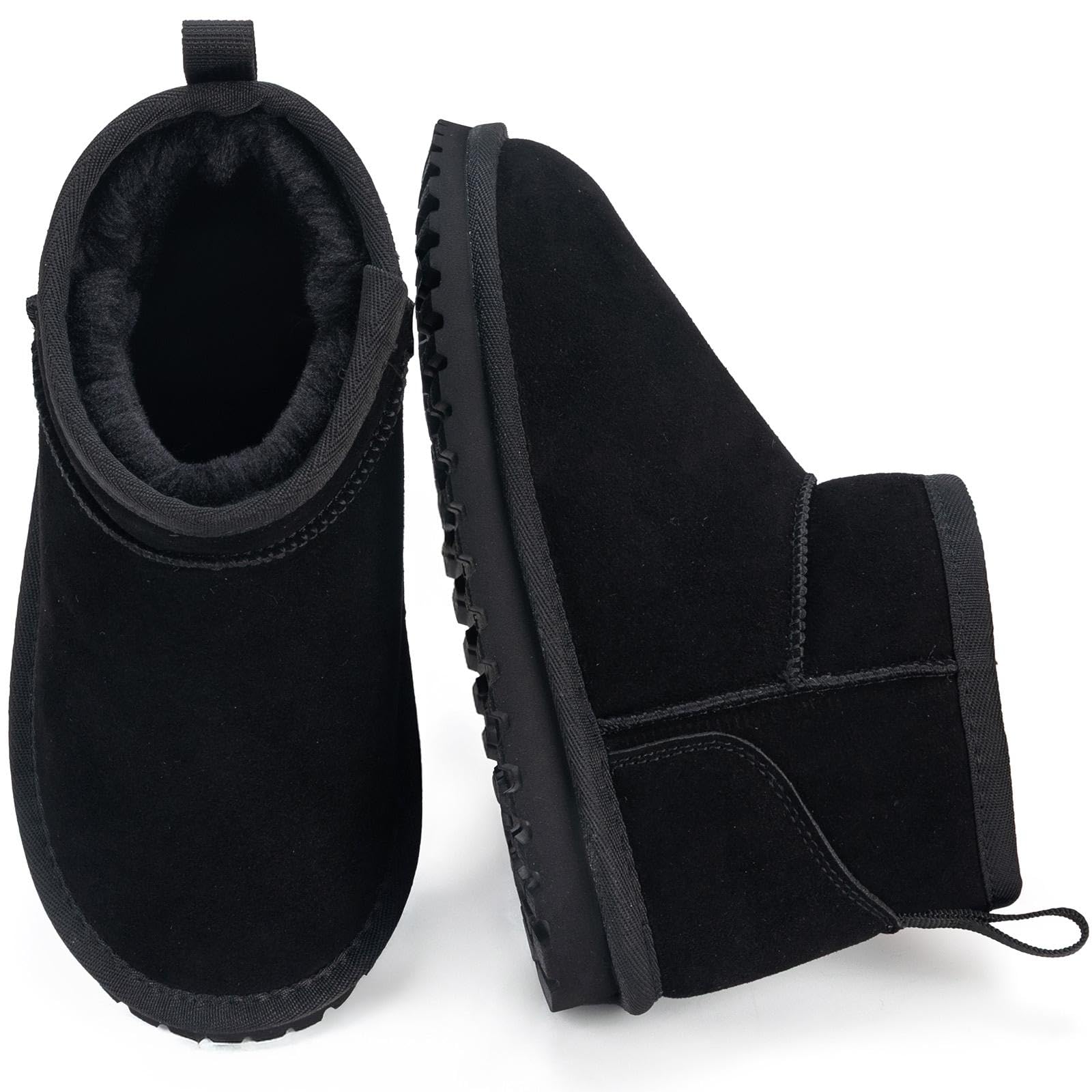 Mishansha Bottines d'hiver pour Enfant Chaudes GR.24-36