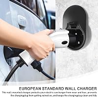 Behogan Type 2 EV töltőkábel tartó fali rögzítéshez, elektromos autó töltőállomáshoz 5