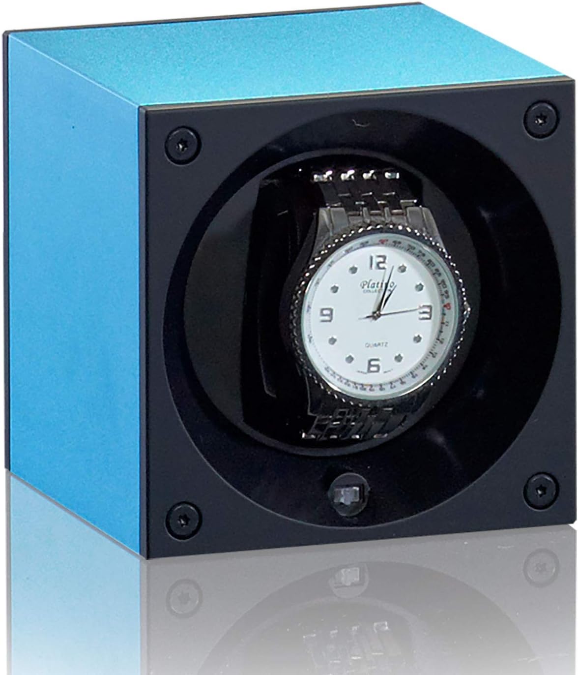 Watch Winder Aluminium Saphir Blue