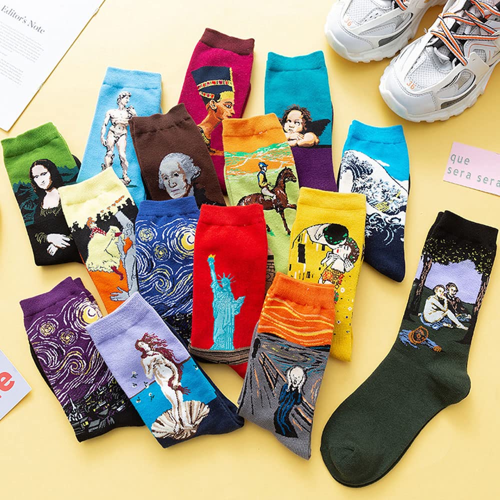 Chaussettes Amusantes Femmes 39 42 Chaussettes Homme Fantaisie Colorées 10 Paires