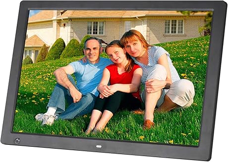 Digital Photo Frame17-Zoll 1440X900 LED Elektronische Bilddarstellung mit Motion Sensor MP3MP4 Player Support Musik-Video-UhrkalenderBlack Digital Photo Frame17-Zoll 1440X900 LED Elektronische Bilddarstellung mit Motion Sensor MP3MP4 Player Support Musik-Video-UhrkalenderBlack